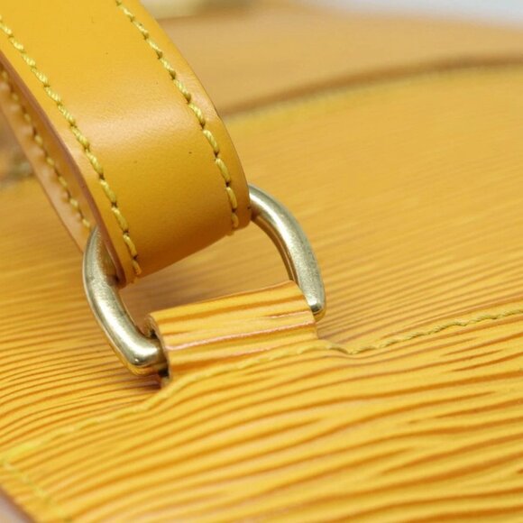 LOUIS VUITTON Epi Mabillon Backpack Yellow M52239 LV Auth 83123 - Picture 9 of 14
